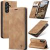 Monweicz Cover Compatibile con Samsung Galaxy A57, Custodia Portafoglio con Slot per Scheda, Protezione Completa Premium in Pelle PU, Flip Libro Magnetica Samsung Galaxy A57, Marrone