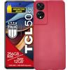 KEJI Cover Custodia in TPU, Morbido Custodia Cover Slim Anti Scivolo Custodia Protezione Posteriore Cover Antiurto per TCL 40 Nxt Paper 4G / TCL 50 SE (FUCSIA, TCL 40 Nxt Paper 4G / TCL 50 SE)