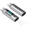 mcdodo Lightning USB C Adattatore 60W Display LED per Ricarica Rapida PD e Sincronizzazione dei dati per 15 Pro Max/15 Plus/15 Pro/15 Series e altri dispositivi di tipo C