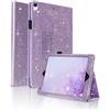 ITRAT Custodia per iPad Air da 9,7 pollici, con chiusura magnetica, in pelle, per iPad Air 2 5a generazione Pro 2016, per Apple iPad 2017-2018, colore: Viola