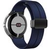 LanQii Cinturino Compatibile con Google Pixel Watch 3 41 mm / 2/1, Silicone Morbido Magnetici Sportivo Cinturini di Ricambio per Google Pixel Watch 3/2/1(41mm), Blu