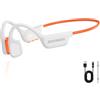 ZOVIMAX Cuffie a Conduzione Ossea Nuoto, IPX8, MP3 8 GB, Bluetooth 6.0 | 12H Anti-Vento Open-Ear Cuffie Nuoto IPX8 Impermeabili, Sportive Auricolari MP3 Integrato, Piscina, Corsa, Ciclismo, Fitness