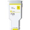 Aomya 728 cartuccia d'inchiostro 728Y di ricambio per HP F9J68A F9K17A F9K16A F9K15A compatibile per stampante HP DesignJet T730 DesignJet T830 MFP, 300 ml, giallo