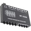 Walmeck Equalizzatore Audio per Auto Regolabile 5 Bande EQ Tuning Amplificatore Crossover Equalizzatore Grafico Qualità Audio Superiore Facile Usare per gli Appassionati di Automobili