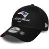 New Era NFL International Games 2026 Monaco 9FORTY Berretto Sportivo | Logo dei New England Patriots, articolo ufficiale NFL per i partiti europei 2026, chiusura regolabile, look alla moda