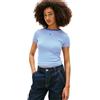 Tommy Jeans Tjw 2pack Slim Essential Rib SS Dw0dw21430 Maglietta S/S Donna (Pacco da 1)