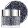 EODCI 1 Oz/28 g di colore nero glitter, cipria per unghie French Powder Pro Collection System Nail Art Starter Manicure Salon fai da te a casa, Odor-Free & Long-Lasting, No needed Nail Lamp Curing