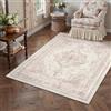 HUGEAR Tappeto Salotto 120x180cm Rosa Grande Pelo Corto | Lavabile in Lavatrice,Pelo Corto,Antiscivolo,Soggiorno,Camera da Letto,Sala,Ufficio,Bambini,Vintage