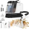 Uwant Lavatappeti Lava e Asciuga a Vapore Y100S 600W 18KPa, 3in1 Fredda/65℃ Calda/100℃ Vapore, Spazzole multiple Lava Divani/Tappeti/Auto/Cucina, 2.4L Serbatoio Auto-pulizia Portatile Lavatessuti