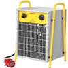 DAHTEC Termoventilatore Industriale 9000 W - Radiatore Elettrico - Basso Consumo - Termostato e Protezione da Surriscaldamento - per Casa, Serra o Il Cantiere
