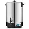 Klarstein KonfiStar 40 Digital Sterilizzatore, Pentola Conserve 40 L, Dispenser Bevande Calde, 2500 W, 30-100°C, Timer 1-180 min, Mantenimento Caldo, Coperchio con Chiusura, Acciaio Inox Lucido