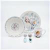 Sorrisini Set Stoviglie in Ceramica per Bambini con Posate Inox Dai 4 Anni (Frozen)