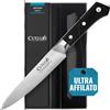 Cutluxe Coltello Utility 14cm - Multiuso da Cucina, Acciaio Tedesco | Taglia verdure, frutta, formaggi, carne e pesce; filo affilato a mano; manico ergonomico