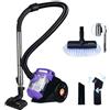 EFFEKTIV Aspirapolvere senza Sacco GranTornado 1000X, Aspirapolvere Potente Compatto Ciclonico 1200W, Potenza di Aspirazione 85000Pa, Capacità 1.5Litri, 76dB, Filtro HEPA, Cavo 3m, Per Peli Animali