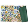 WohnDirect Tappeto da cucina XXL, lavabile, ritagliabile, 50 x 600 cm | Passatoia da cucina XXL per corridoi e commerciali molto lunghi, antiscivolo, lavabile a 40 °C, Made in Italy