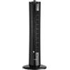 VonHaus Ventilatore a Torre 80 cm Nero, Oscillante a 70° con Timer da 2 Ore, 3 Velocità, Ventilatore Elettrico da 60W con Ciotola per Aromi per Camera da Letto, Ufficio, Casa