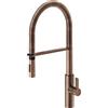 Newform - Libera Miscelatore lavello a doppio getto [PVD brushed copper bronze] - 63930.59.067