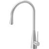 Newform - Ycon miscelatore lavello con bocca girevole e doccia estraibile [PVD acciaio spazzolato] - 64215.59.066