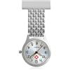 talNite Nurse Fob Watch with Glow in The Dark Quartz Movement,Stainless Steel Adjustable Date Clip-on Pocket Watch for Doctors,Paramedics,and Medical Professionals,Water Resistant Hanging Lapel Pin