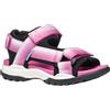 Geox J BOREALIS GIRL A - Sandalo Bambina, Fuchsia/Black,