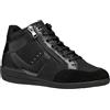 Geox Sneaker da Donna D Myria B, Nero, 2 UK