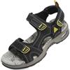 Lvptsh Sandali Sportivi Uomo Cuoio Estivi Trekking Sandali da Mare All'aperto Spiaggia Pescatore Antiscivolo