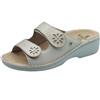 Sabatini Calzature Sabatini S1523 Ninfea Soft Beige Ciabatte per Donna in Pelle con Strappo