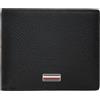 Tommy Hilfiger Uomo Borsello Central Mini in Pelle, Nero (Black), Taglia Unica