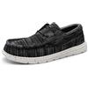 Bruno Marc Mocassini Slip-on Uomo con Lacci Elastici | Design alla moda con punta a mocassino e fodera in tessuto, peso leggero di 6,3 oz per scarpa