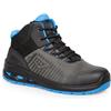 BICAP ABSOLUTELY SAFE Bicap Scarpe Antinfortunistiche Uomo e Donna KATANA MID ESD S3S, Tomaia Nubuck Idrorepellente con Supporto BI-BALANCED, Puntale BI-ALLOY, Comfort e Stabilità per Industria e Logistica, Taglie 36/48