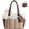 LOVEVOOK Borsa a mano da donna con chiusura lampo, leggera, da lavoro, scuola, insegnante, con scomparto per laptop, per lavoro, ufficio, università, viaggi, shopping