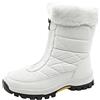 Generico Scarpe Neve Donna Invernale Offerta Eleganti Scarpe Doposci Imbottiti Foderato Caldo Stivaletti Passeggio Curvy Impermeabili Antiscivolo Stivali Casual Comode Pelo Scarponi Snow Boots