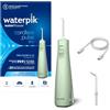 Waterpik Cordless Pulse, Idropulsore Dentale Portatile, Verde Menta | 2 impostazioni di pressione, 45 secondi di pulizia interdentale, Utilizzabile in viaggio o in bagni piccoli, Ricaricabile