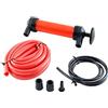 YASTA Kit Pompa Di Trasferimento Sifone Manuale Per Auto Tubo Travaso Carburante Gasolio Benzina E Liquidi Con Connettori Rapidi Per Aspirazione E Travasamento