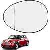 Ruolin Vetro Specchietto Retrovisore Sinistro, Vetro Specchio Retrovisore Esterno Auto Compatibile con MINI Cooper R55 R56 R57 R58 R59 R60 R61