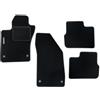 EMPOTEC Tappetini Auto in Moquette Set 4 Pezzi, Colore Nero, Logo Ricamato, Antiscivolo, Facili da Pulire, Alta Qualità, Codice Equivalente Originale 50927902 MADE IN ITALY (FIAT TIPO 4P dal 2015)