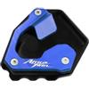 WQWQUM Piastra di supporto del cuscinetto di estensione Per CRF1000L CRF 1000L Adv Per Africa Twin 2016-2018 Moto CNC Cavalletto Estensione Piastra Di Supporto Laterale