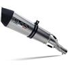 GPR Scarico marca GPR compatibile con Swm Motorcycles RS 650 R 2017-2018, Gpe Ann. titanium, Terminale di scarico semi-completo, omologato, con db killer estraibile e raccordo specifico
