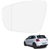 Ruolin Vetro Specchietto Retrovisore Sinistro, Vetro Specchio Retrovisore Esterno Auto Compatibile con VW UP Polo 6R 6C, Compatibile con Skoda Citigo-E IV 2019-2023