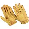 BOSmoto Old School Cafe RacerChopper - Guanti da moto, in pelle, stile retrò, taglia: 3XL, colore: