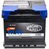 Magneti Marelli Parts & Services - Batteria Auto 53 Ah Run, Batteria Auto L01 069053540007 al Piombo Acido ad Alte Prestazioni, Potenza di Avviamento +30%, 12V 53Ah 540A B13 con Maniglie, Ricambi Auto