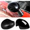 TTCR-II Calotte Specchietti per MINI Cooper F54 F55 F56 F57 F60 2016-2019 | F54 F55 Calotta Specchietto F56 F57 Copri Specchio Retrovisore F60 Tappi Specchietti Mini 51167401230/51167401229-Nero