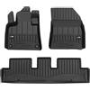 FROGUM ProLine 3D Esclusivi Tappetini auto in gomma su misura per Citroën C4 Picasso II/C4 SpaceTourer 13-2019 I I bordi più alti