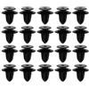eMagTech 20 Pezzi Clip Di Fissaggio Per Pannello Di Rivestimento Della Porta Clip Per Pannello Di Rivestimento Della Scheda Della Porta 7H0843213 Clip Di Fissaggio Compatibile Con VW T5 T6 Nero