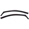 J&J AUTOMOTIVE GP Deflettori per Volkswagen Caddy 2003-2020, 2 pezzi | 2 deflettori GP per Volkswagen Caddy, policarbonato flessibile, finitura nera, canale del finestrino.