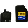 DBS - Tappetini per auto su misura - Adatto per Renault Scenic 3 e Grand Scenic 3 (04/2009-09/2016) - Antiscivolo: clip di fissaggio e graffi - Tappetini anteriori 2 pezzi - Moquette - Nero