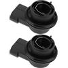 eMagTech 2 Pezzi Portalampada Per Luce Di Marcia Diurna 68285062AA 77367320 Compatibile Con Jeep Renegade 15-18 Compatibile Con Fiat 500X 2015-2018