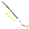 Baoblaze Terminale da Fondo con Zavorra e Galleggiante Pronta all'Uso Rig da Instzione Rapida Inline Rig con Zavorra Pesca per Stagni