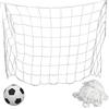 Mimdixy Rete per porta da calcio, rete da calcio per sport, pali non inclusi | Rete da calcio in polietilene, 1,2 x 0,8 m / 47.2x31.5in, per allenamento in casa, cortile, pratica