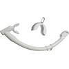 WNXGNHO Tuba flessibile in silicone con fibbie per appendere, accessori per snorkeling e snorkeling